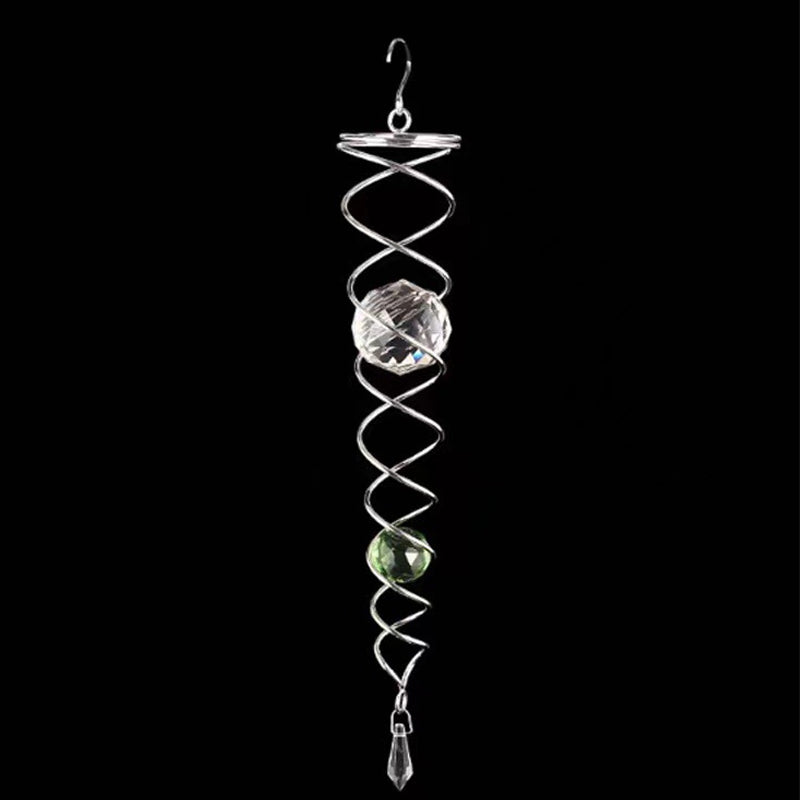 CrystalTwister - Elegantný a žiariaci veterný zvonček