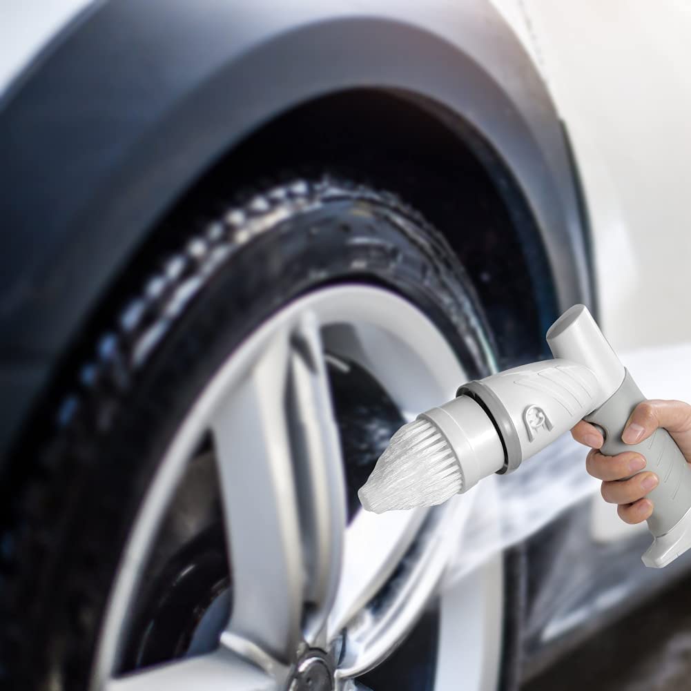 فرشاة كهربائية بدون سلك - تنظيف سريع وفعال