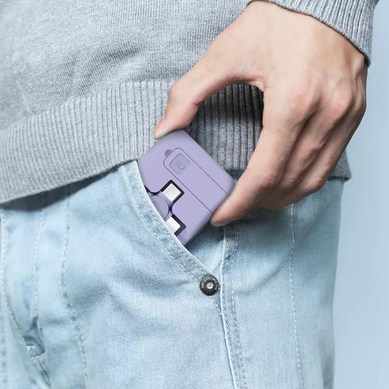 Cablu 3 în 1 retractabil - Versatilitate și portabilitate