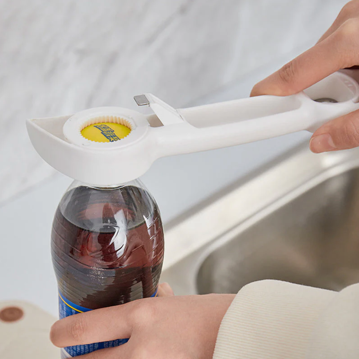 Abre fácilmente todas tus botellas y tarros