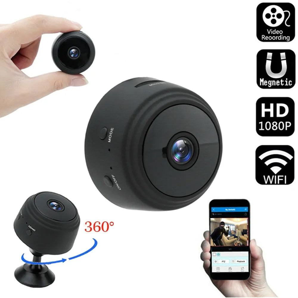 Mini WiFi Kamera Magnetisk: Diskret og Effektiv Sikkerhed