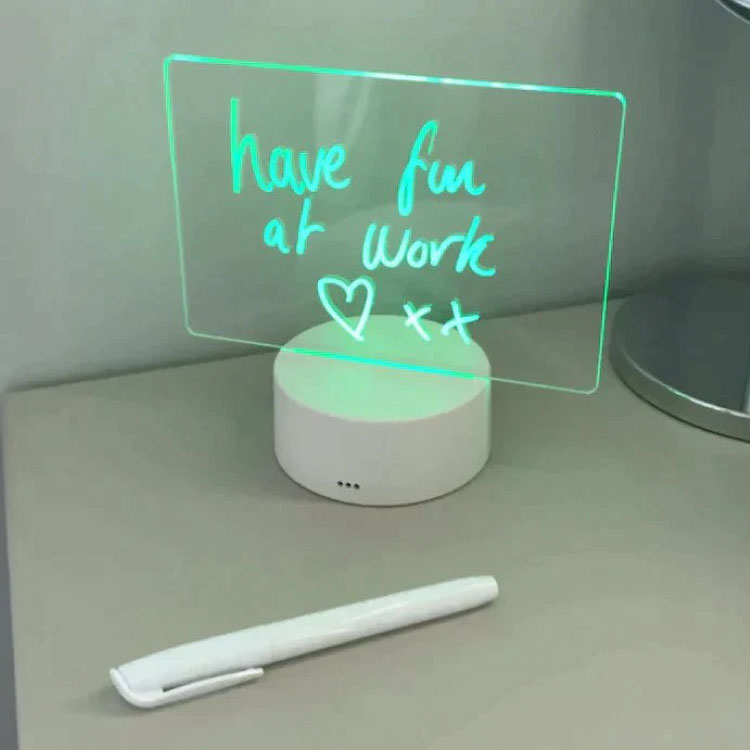 LED anteckningstavla: Organisera dina idéer med stil!