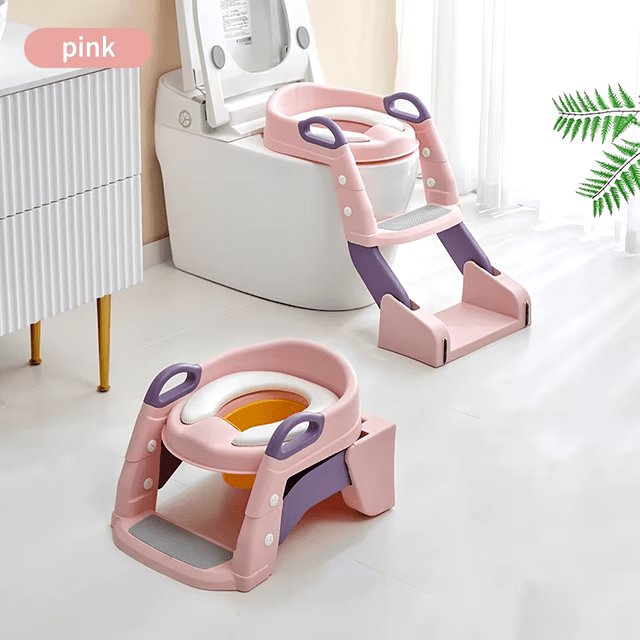 Käytettävä lasten taitettava wc-istuin