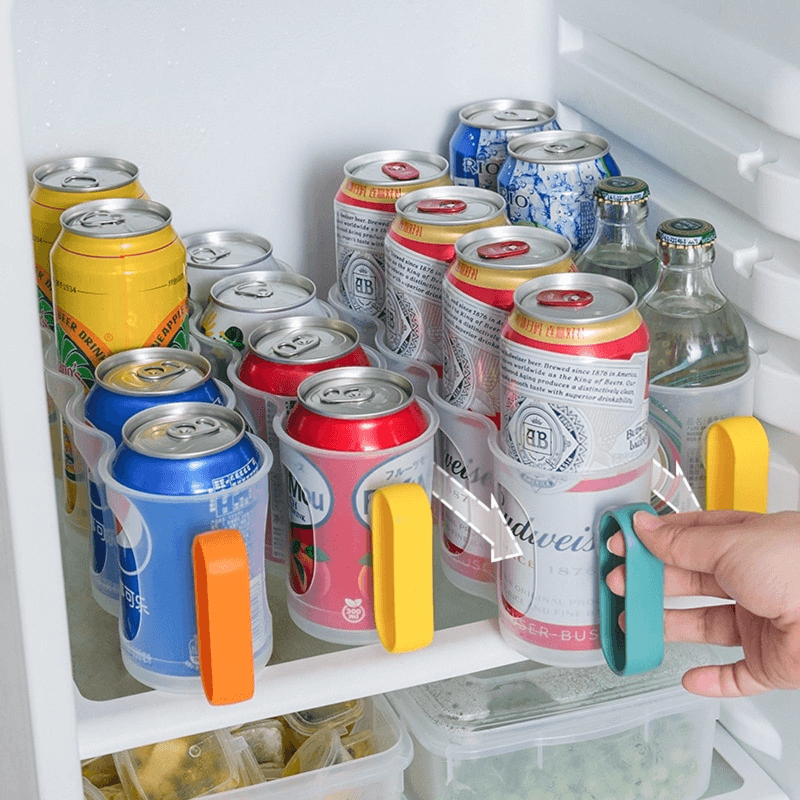 Organizador de bebidas para frigorífico - Ahorro de espacio garantizado