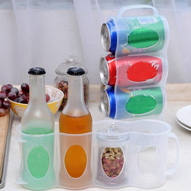 Organizador de bebidas para frigorífico - Ahorro de espacio garantizado