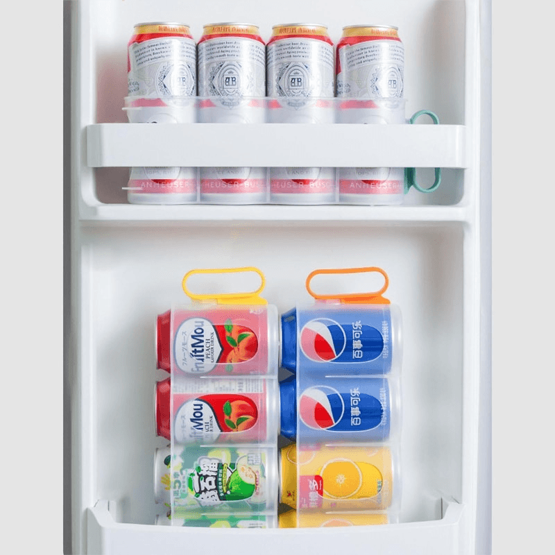Organizador de bebidas para frigorífico - Ahorro de espacio garantizado
