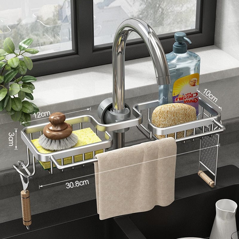 Double drainer for optimal space saving in your kitchen 