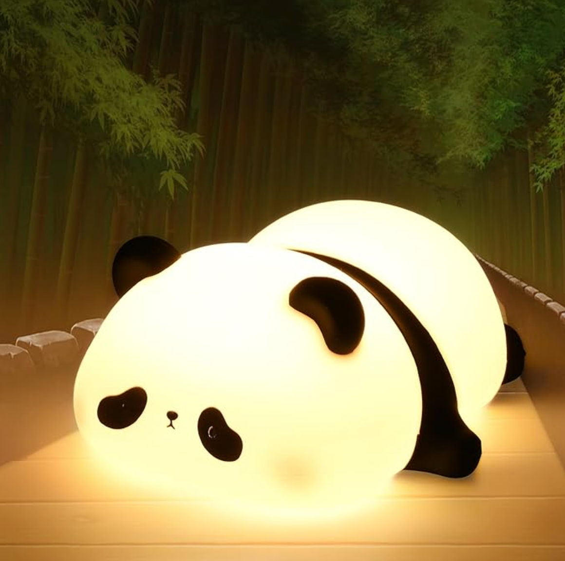 Panda Night Light: Softness and Safety for Children 