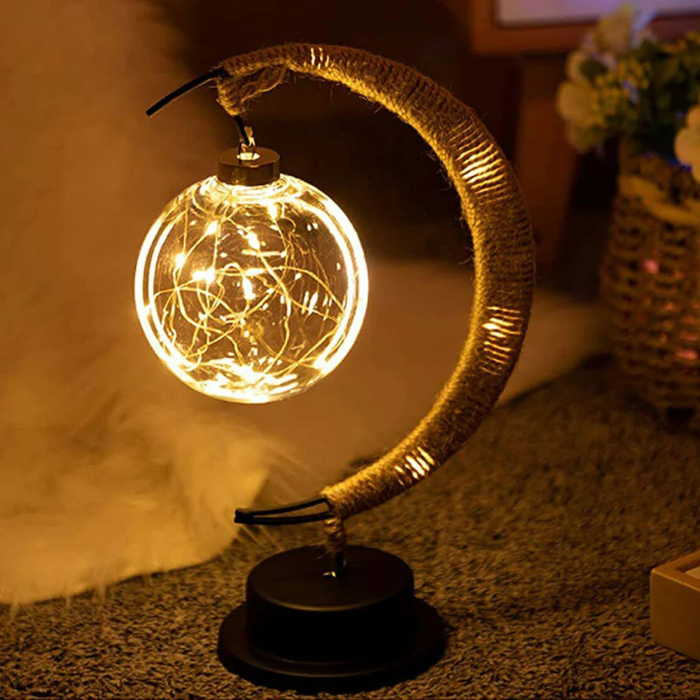 Uklidňující Měsíční lampa pro pohádkovou atmosféru 